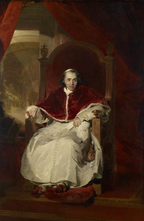 Sir Thomas Lawrence Pope Pius VII (mk25) oil painting image